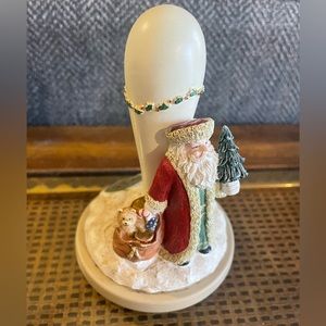 VTG Old World Santas Ltd Ed #3 Father Christmas Brown Bag Cookie Art